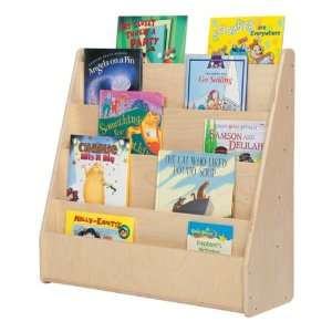 Single Sided Wooden Book Display Furniture & Decor