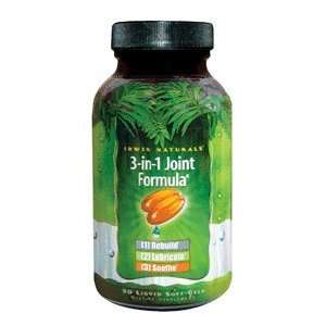  Irwin Naturals 3 in 1 Joint Formulab 90ct: Health 