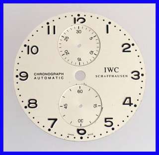 IWC SCHAFFHAUSEN PORTUGIESER CHRONOGRAPH DIAL Ref. 3714  