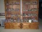 Solid Wood Display Case/Bookcase.​EUC