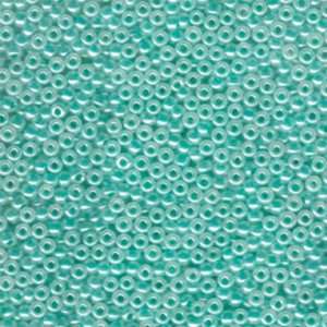   9536 Turquoise Ceylon Miyuki Seed Beads Tube: Arts, Crafts & Sewing