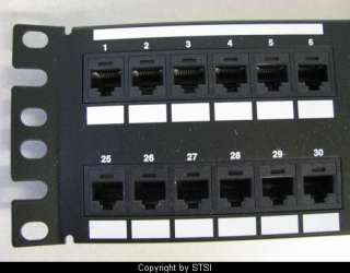 Panduit DPA486X88TG 48 Pt Cat6A Patch Panel 10Gig ~STSI 074983659111 