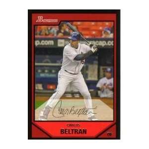  Carlos Beltran 2007 Bowman Card #176