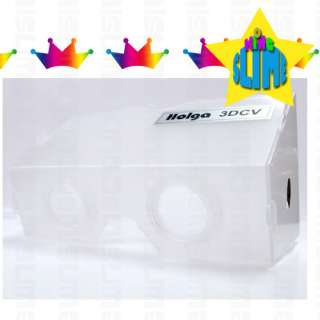 Holga Stereo 3D Photo Viewer 3DCV 1203D 120PC 3D 135TIM  