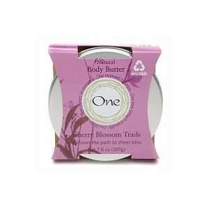  One Natural Body Butter, Cherry Blossom Trails, 7 fl oz 