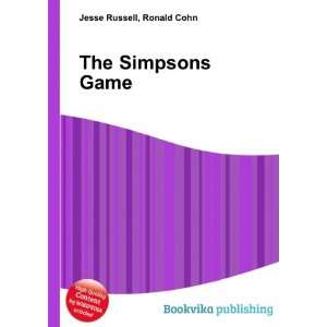  The Simpsons Game: Ronald Cohn Jesse Russell: Books