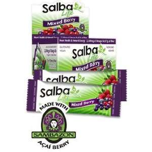 Salba Life Bar (Whole Food Bars) Mixed Berry 1.7 oz (15 bars) by Core 