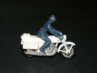   MATCHBOX SUPERFAST HONDA POLICE MOTORCYCLE #33 3SF WHITE VG  
