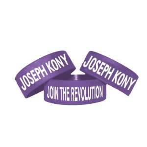 Joseph Kony 2012 Join The Revolution (1pcs) Silicone Wristbands 