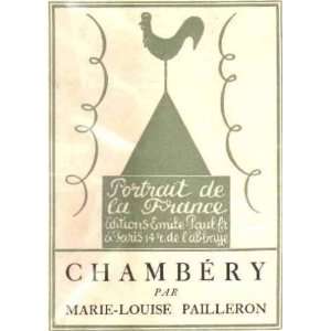  Chambery: Pailleron Marie louise: Books