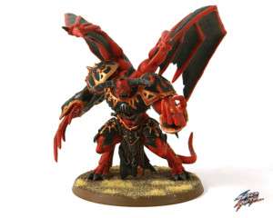 WARHAMMER 40K PAINED CHAOS SPACE MARINES DAEMON PRINCE  