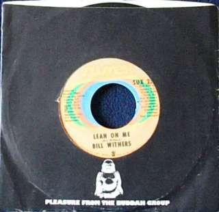 BILL WITHERS LEAN ON ME/BETTER OFF DEAD 45   NICE  