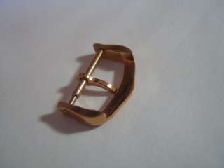 RARE AUTHENTIC 16MM GENTS CARTIER ROSE GOLD PLATED BUCKLE  