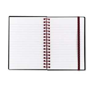  F67010   Poly Twinwire Notebook, Ruled, 5 7/8 x 4 1/8, White 