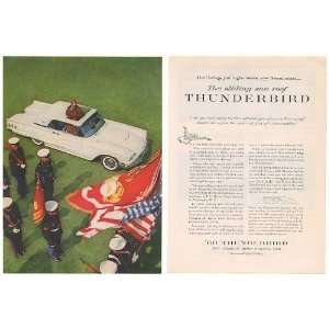   Sun Roof Thunderbird US Marine Corps 2 Page Print Ad: Home & Kitchen