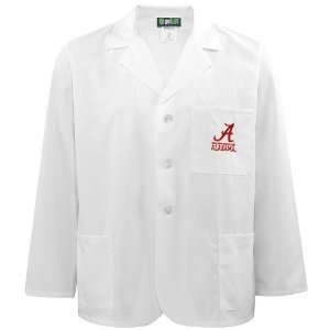  Alabama Crimson Tide White Lab Coat