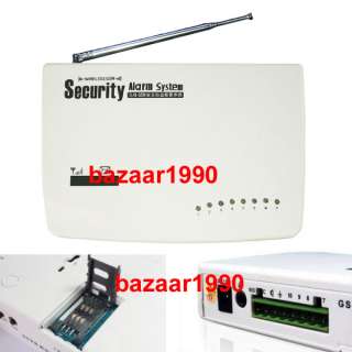 2011 Wireless Home GSM Security Alarm System/Alarms/SMS/Call/Autodial 