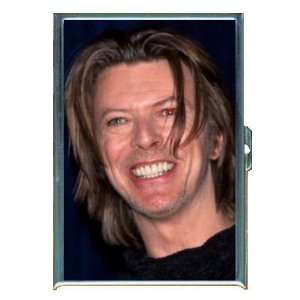 DAVID BOWIE SMILING PHOTO ID Holder, Cigarette Case or Wallet: Made in 