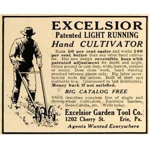   Running Hand Cultivator Garden   Original Print Ad