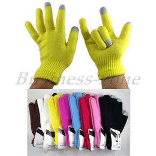   Unisex Cotton Yarn Winter Gloves For Smartphone iPhone 4 4S  