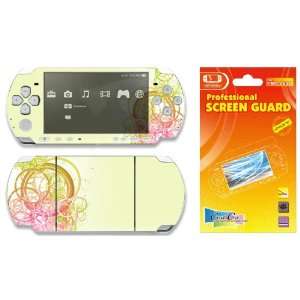  Combo Deal: Sony PSP 3000 Slim Decal Skin Sticker plus 