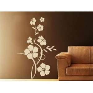 Jade Ornament Flower Wall Decal: Home Improvement