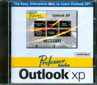   Teaches Outlook XP easy tutorial for Windows 95 98 ME NT 2000 XP NEW
