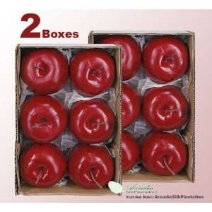  12 pieces of 3.25 Artificial Apples for your home 