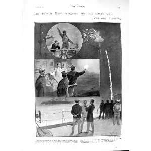  1901 French Navy Sailors Ship Pratap Singh Sikh Policemen 