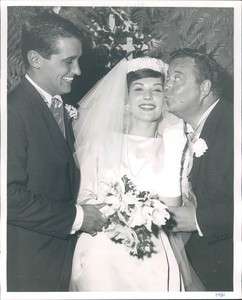 1961 Movie Star Comedian Jackie Gleason Daughter Geraldine Wedding 