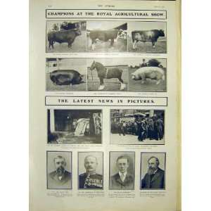  Royal Agricultural Show Winners News Pictures 1903