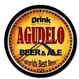  AGUDELO beer and ale wall clock: Everything Else