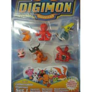  Collectable Digimon Digital Monsters Set 1   Agumon 