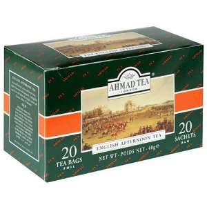 Ahmad Tea English Afternoon Tea   Box of 20 Tea Bags:  