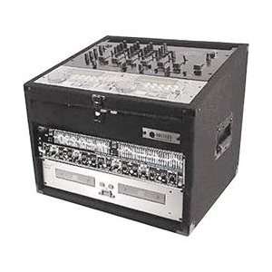  Odyssey Carpeted Combo Mixer Rack Case 6 Space: Everything 