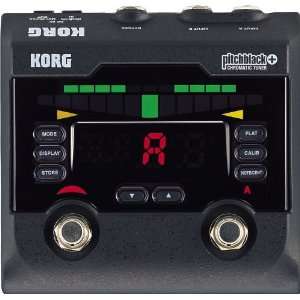  Korg PB 02 pitchblack+ Pedal Tuner Musical Instruments