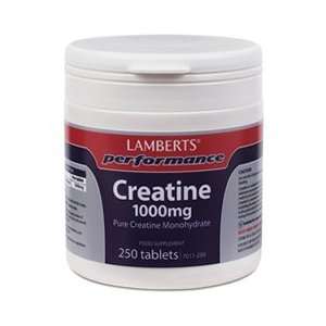  Lamberts Creatine, 1000mg, 250 Tablets Beauty