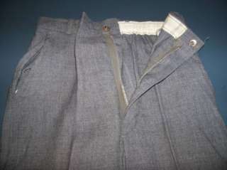 Vtg 1960s Navy Blue & Gray COLLEGE BOUND BOYS SUIT Sports Coat & Pants 