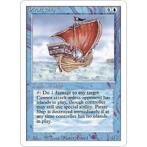    Pirate Ship (Magic the Gathering  Revised Rare) Toys & Games