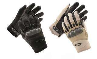   Tactical Knuckle Carbon Gloves Outdoor Sports Game Glove Tan Size M