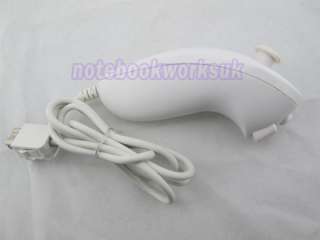 2x Remote Nunchuck Controller Motion Plus For Wii 2 in1  