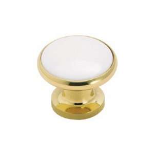  Amerock 5526 WH3 Bright Brass Cabinet Knobs: Home 