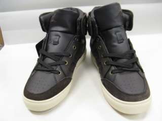   Mens Rocawear Dark Brown High Top Sneakers ROC OUT 1102 58  