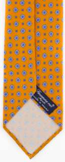 New $195 Finamore Napoli Orange Tie  