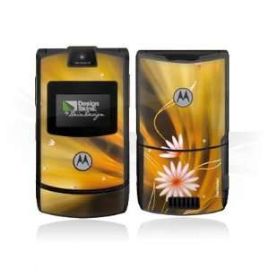   Skins for Motorola RAZR V3   Flower Blur Design Folie: Electronics