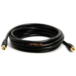 RG6 F Type Coaxial 18AWG CL2 Rated 75Ohm Cable 12 feet 