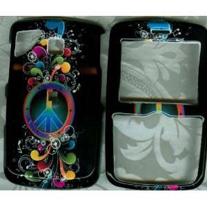  Black Peace HARD COVER CASE PANTECH REVEAL C790 AT&T Cell 