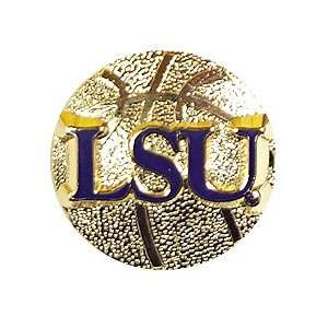  LSU Basketball Pin