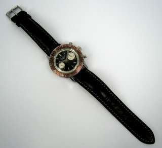RARE 1960s Longines 30CH Flyback Diver Chronograph Watch  