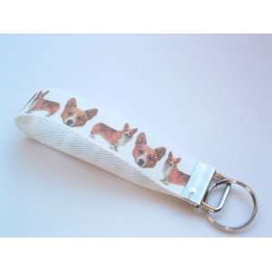  Pembroke Welsh Corgi Dog Key Ring: Office Products